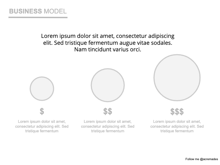 Business Model Slide