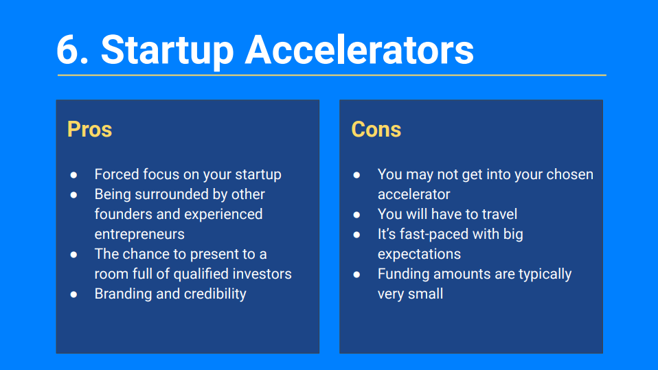 Startup Accelerators