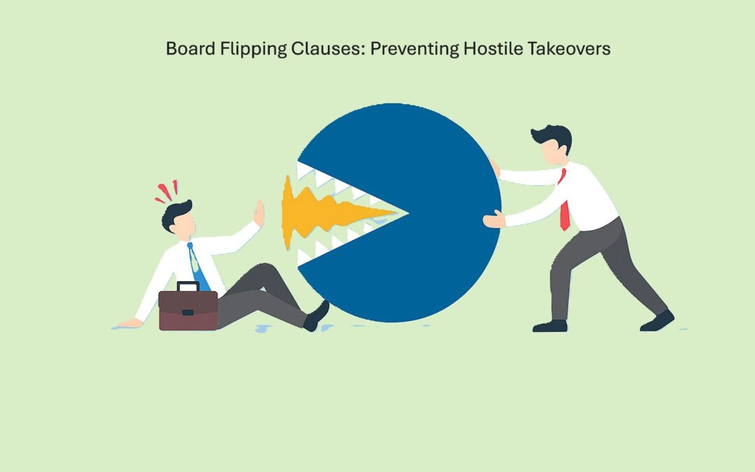 The Poison Pill Defense – How Board Flipping Clauses Secure Control In A Company